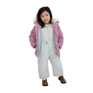 SPYDER NEW! TODDLER GIRLS 2 PC SNOWSUIT JACKET WITH MATCHING BIB PANT SIZE 2T